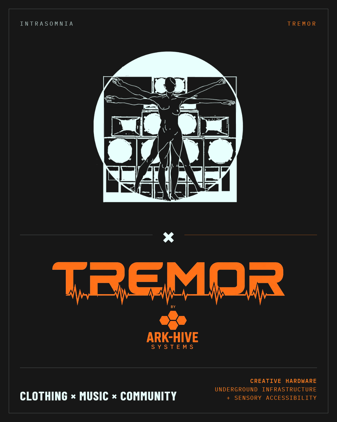 INTRASOMNIA × TREMOR poster